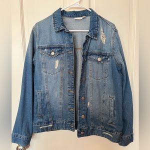 BP | Distressed Denim Jean Jacket